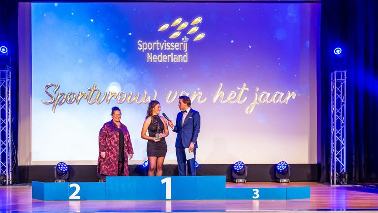 Mandy Swart werd verkozen tot Sportvrouw van het Jaar. (Foto: Sander Boer)