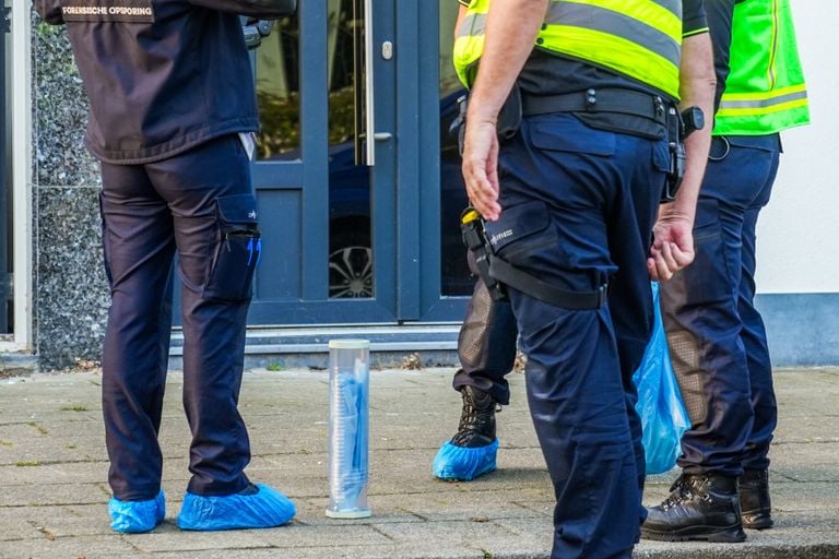 Aan de steekpartij zou een ruzie vooraf zijn gegaan (foto: Dave Hendriks/SQ Vision).