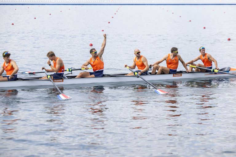 Nederland moest alleen Groot-Brittannië voor zich dulden (foto: ANP 2024/Iris van den Broek). 