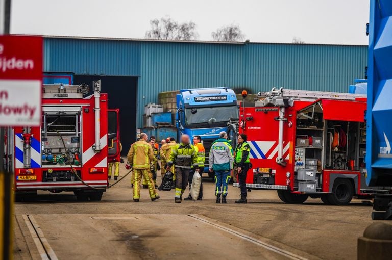 De plek waar het arbeidsongeval gebeurde (foto: SQ Vision).