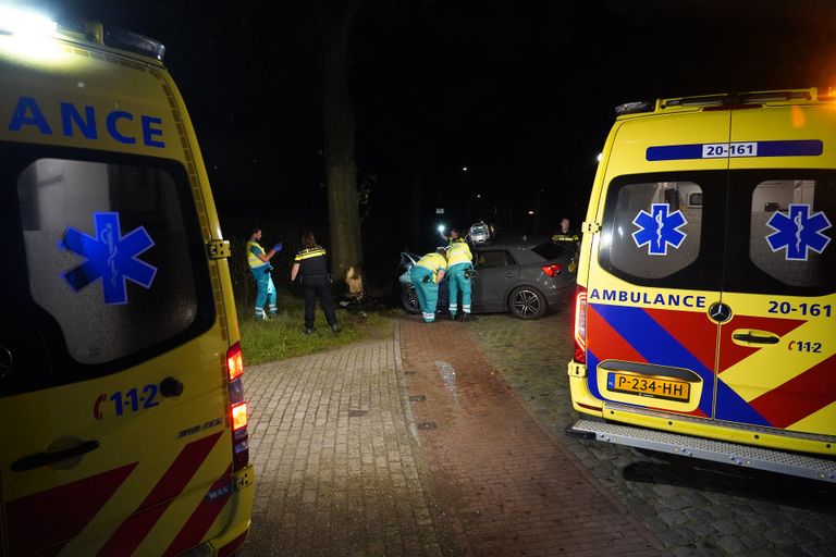 Onderzoek op de plek van het ongeluk (foto: Jeroen Stuve/SQ Vision).