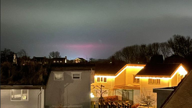 Mooie kleuren boven Den Bosch (foto: Pascal van Mierlo).