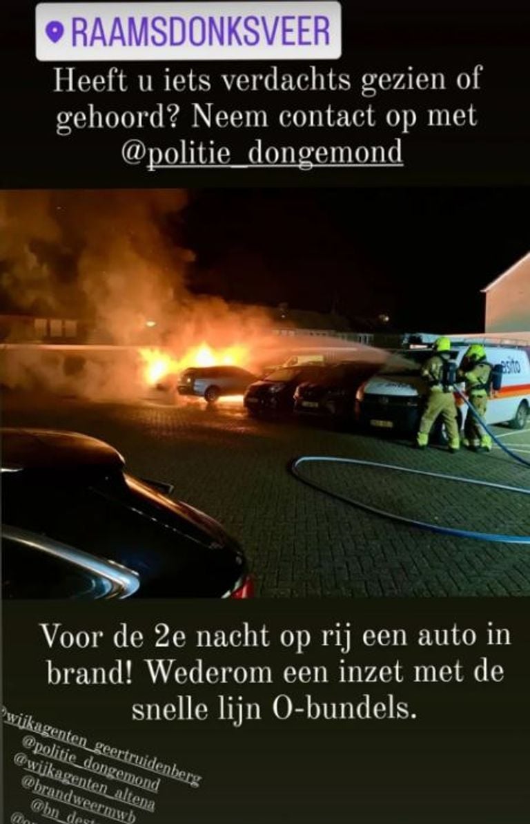 Foto: Instagram wijkagenten Drimmelen