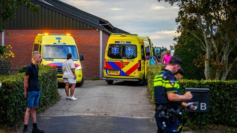 De kinderen werden bij een boerderij opgevangen (foto: SQ Vision).