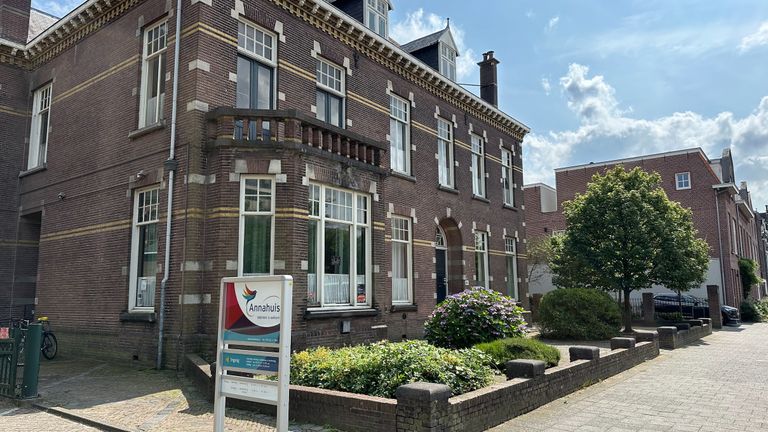 Huidige locatie van Stichting De Herberg aan de Haagweg in Breda (voormalig Annahuis).