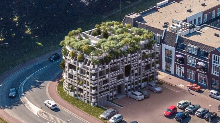 Deze 'Groene villa' gaat in Sint-Michielsgestel gebouwd worden (foto: Stein Verhuur& Ontwikkeling).