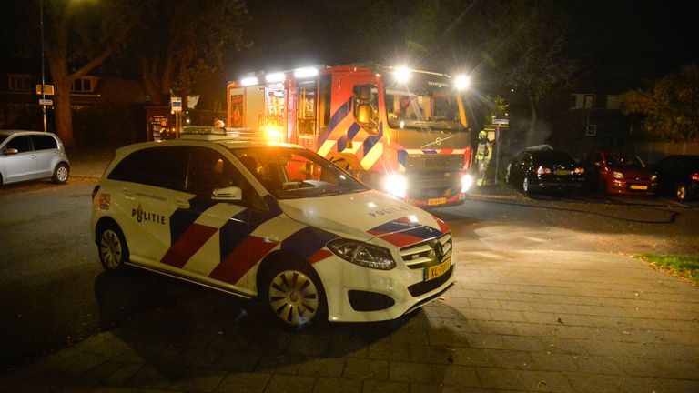 Brandweer en politie werden ingeschakeld (foto: Perry Roovers/SQ Vision Mediaprodukties).