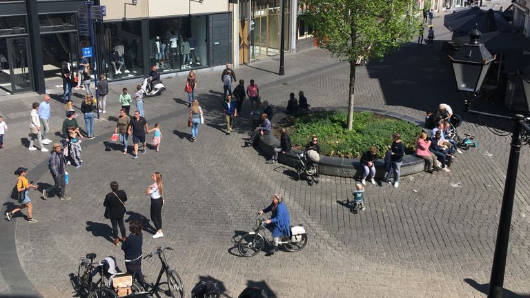 Drukte op de Markt in Den Bosch