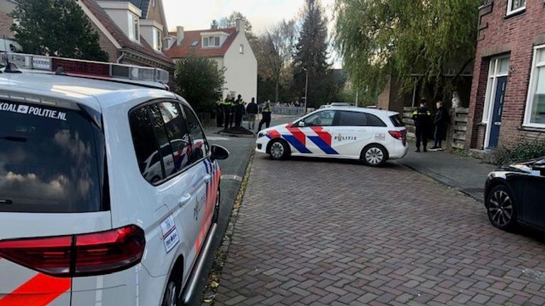 De jongen werd gepakt aan de Elsstraat. (foto: Jan Waalen)