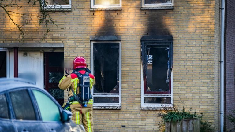 De schade aan de buitenkant in beeld gebracht (foto: SQ Vision).