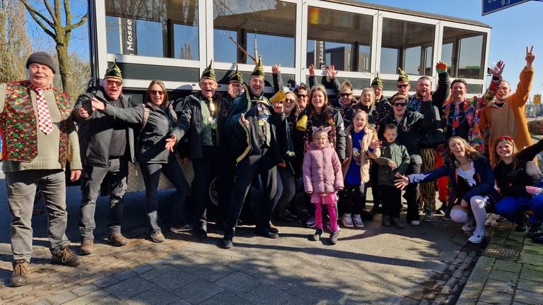 De prins met zijn volle wagen (foto: Tom Berkers).