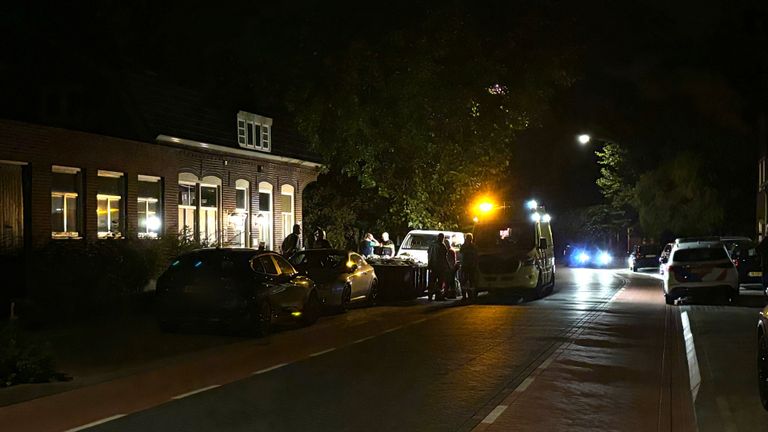 Het huis in Wanroij in de buurt waarvan zondagavond mogelijk een steekpartij was (foto: Marco van den Broek/SQ Vision).