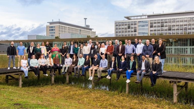 Het team van Salvia BioElectronics op de High Tech Campus Eindhoven (foto: Salvia BioElectronics). 