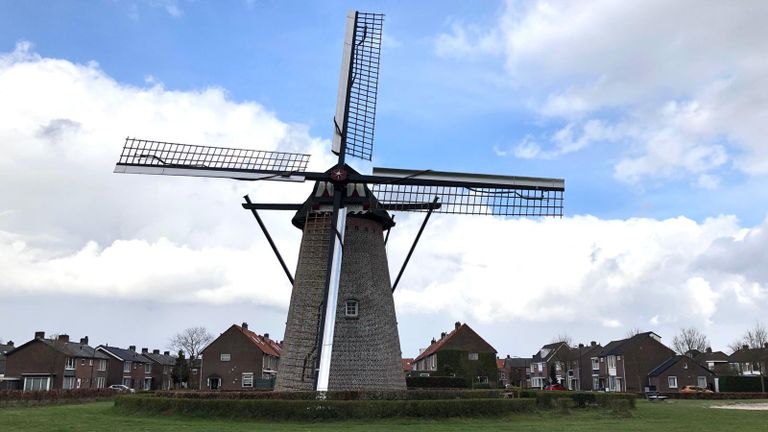 De molen in Hapert (foto: Omroep Brabant).