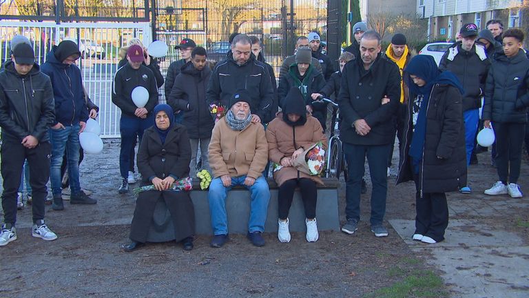 Het verdriet bij de familie van Hasan is groot (foto: Omroep Brabant).