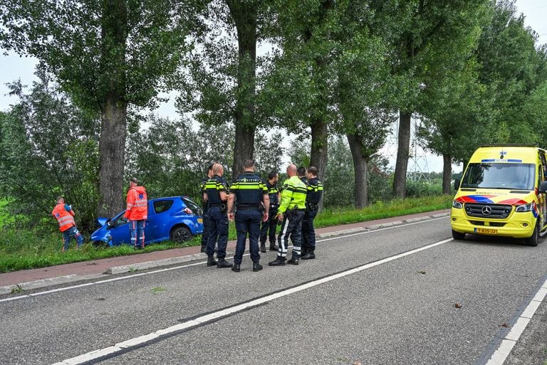 Politie en ambulance werden gealarmeerd (foto: Tom van der Put/Persbureau Heitink).