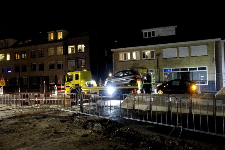 Volgens een buurtbewoner was het 'wachten tot het een keer fout zou gaan vanwege de werkzaamheden in Waalre (foto: Jozef Bijnen/SQ Vision). 