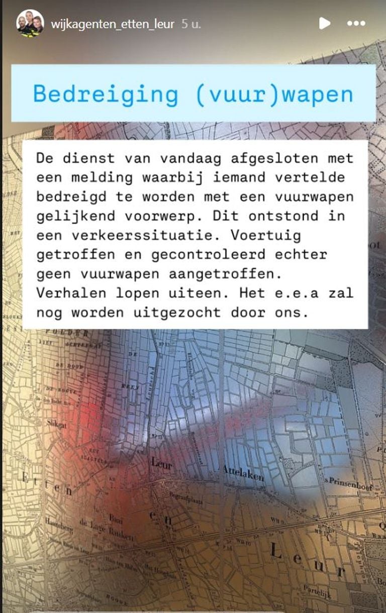 Foto: Instagram wijkagenten Etten-Leur