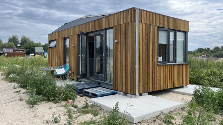 Honderd huisjes komen er in Minitopia Eindhoven (foto: Rogier van Son).