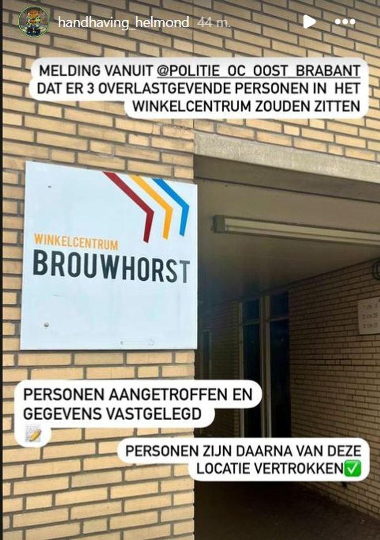 Foto: Instagram handhaving Helmond