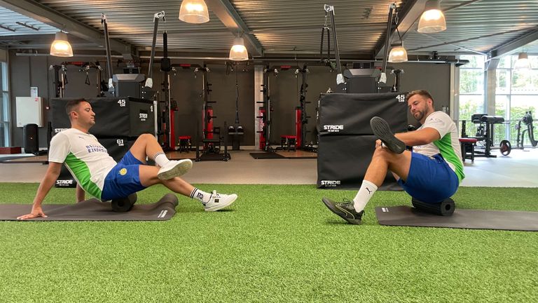 William krijgt training van Yannick van der Schee (foto: Jos Verkuijlen).