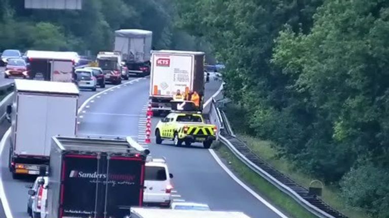  Beeld: Rijkswaterstaat Verkeersinformatie.