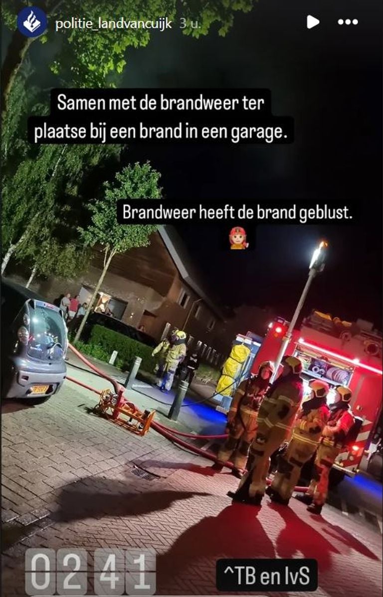 Foto: Instagram politie Land van Cuijk