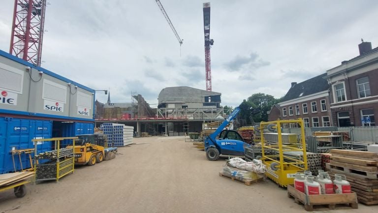 De buurt ondervindt nu al overlast (foto: Maarten Nelissen).