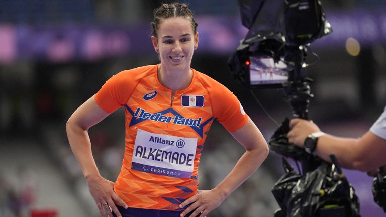 Goud voor Kimberly Alkemade. (Foto: ANP/Hollandse Hoogte/Mathilde Dusol)