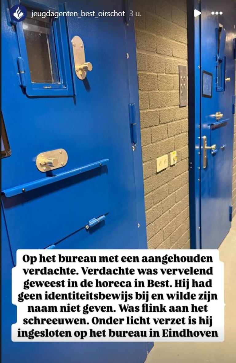 Foto: Instagram jeugdagenten Best-Oirschot.