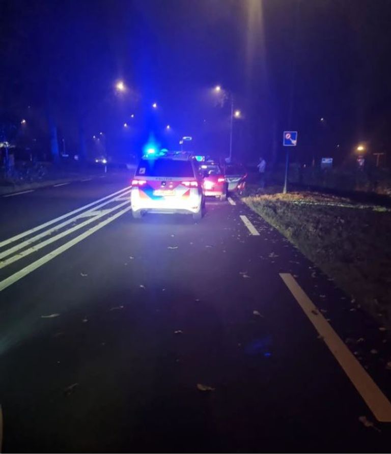 De auto-inbrekers werden aangehouden op de Eerdsebaan in Schijndel (foto: Instagram politie digitaal Meierij).