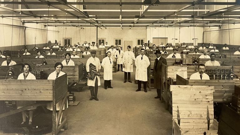 De vroegere sigarenproductie (foto: archief STG)