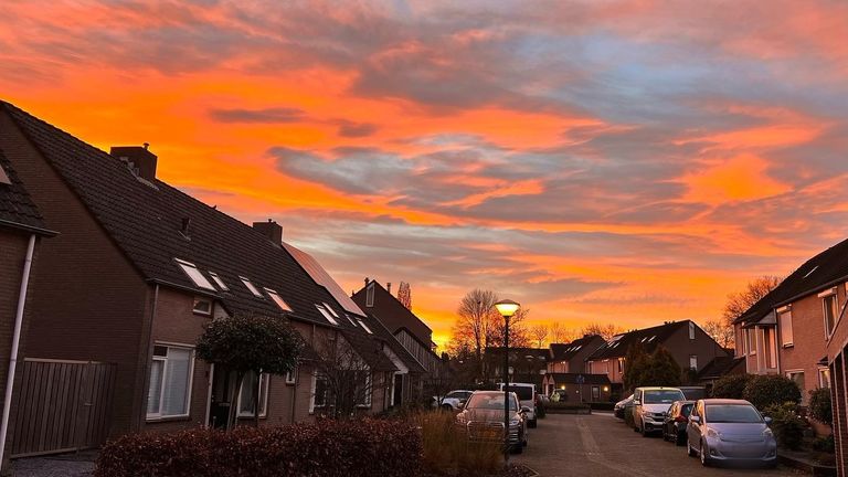 Zonsopkomst in Veghel (foto: Pittens-Fotografie).