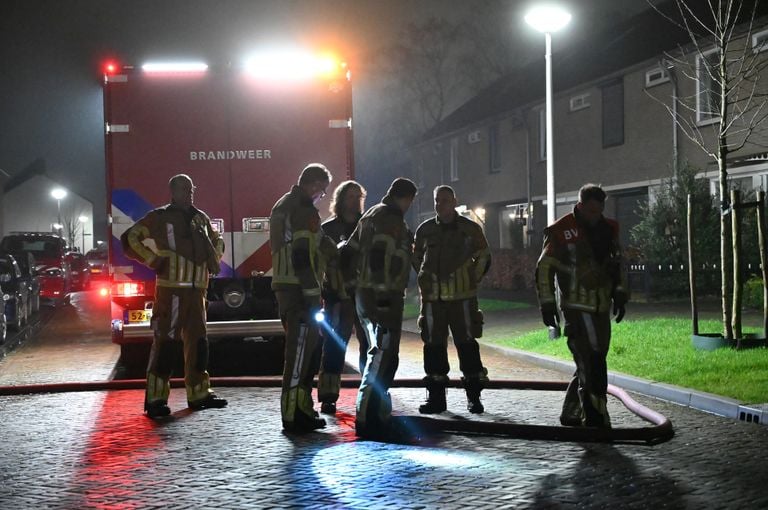 De brandweer was op bekend terrein (foto: Perry Roovers/SQ Vision).