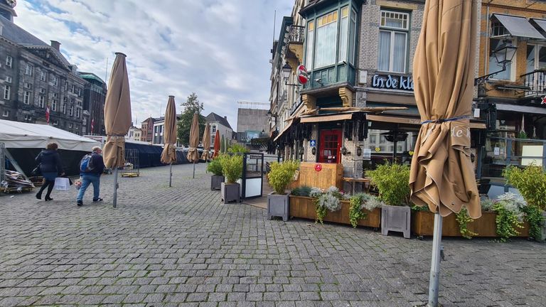 Kaasboer Ruben Duijts mist de horeca in de stad (foto: Noël van Hooft)