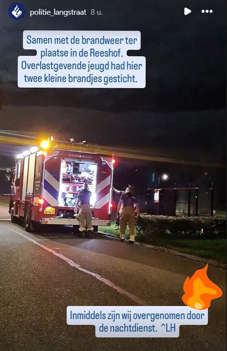 Foto: Instagram politie Langstraat