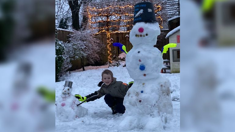 Foto: Tijn Jansen (7) uit Middelbeers.