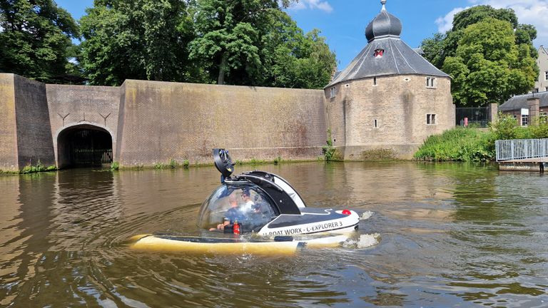 Duikboot in Breda (foto: Noël van Hooft)