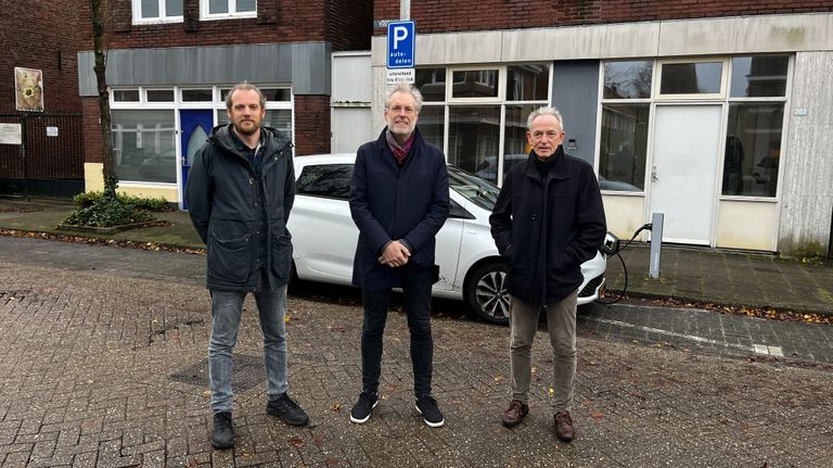 Tom Wiegmans (links), Rik van der Velden (midden) en Henk Kok (foto: Rogier van Son).