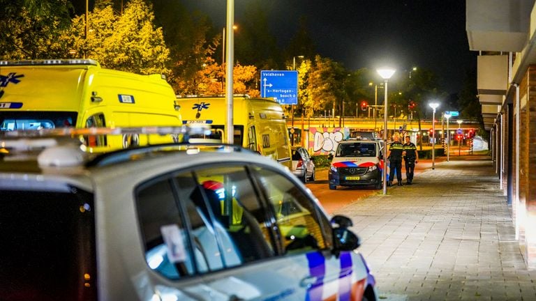 Ambulances en politie werden gealarmeerd (foto: SQ Vision).