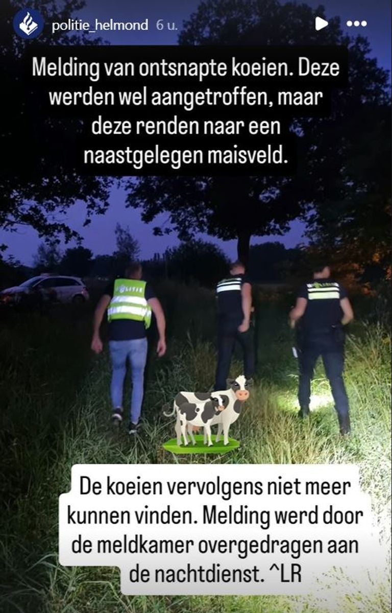 Foto: Instagram politie Helmond