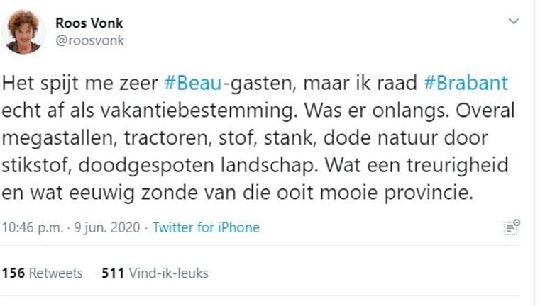 Hier bleken veel Brabanders het niet mee eens.