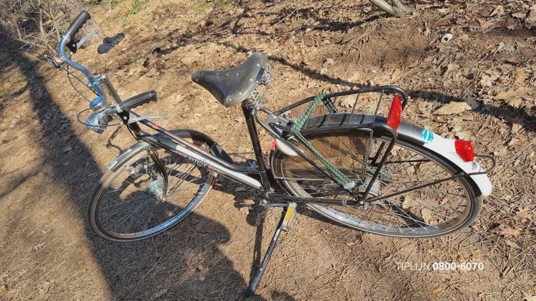 Fiets van de mogelijke dader overval (Foto: Bureau Brabant)