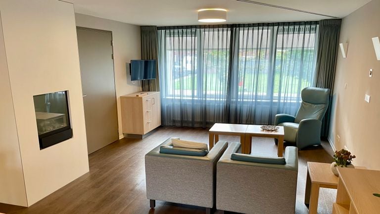 Een appartement in hospice Roosdonck (foto: Erik Peeters).