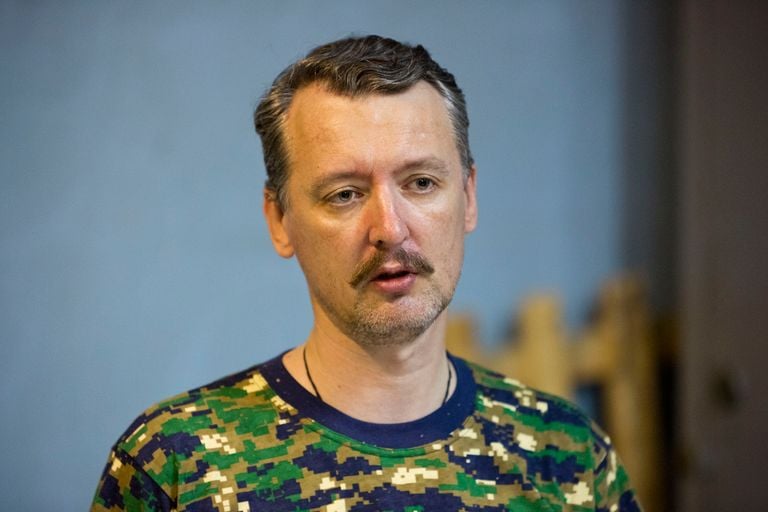 Rebellencommandant Igor Girkin (foto: ANP)