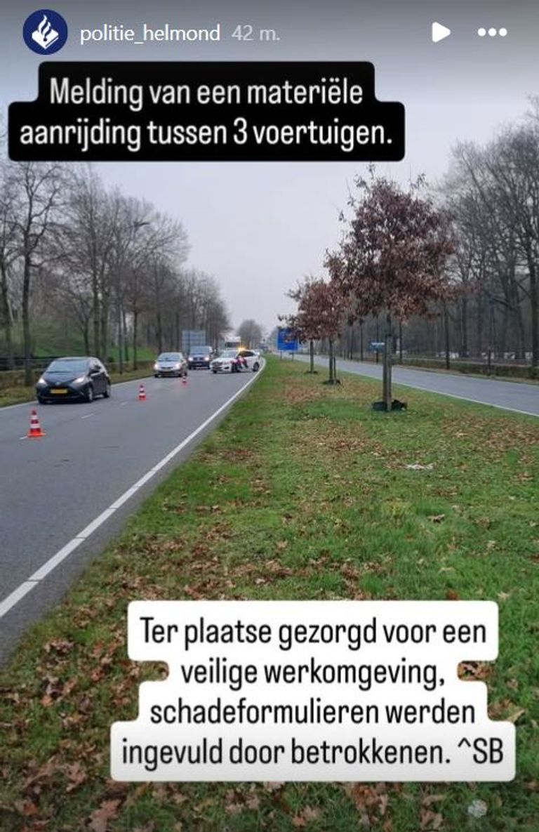 Foto: Instagram politie Helmond