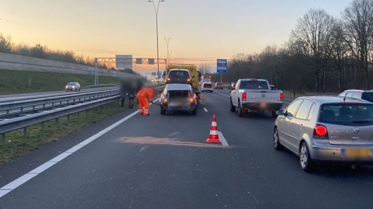 Foto: Rijkswaterstaat Verkeersinformatie via 'X'.