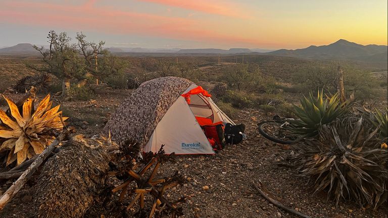 Op dit moment is de avonturier in Mexico (foto: Anfred van Roosmale).