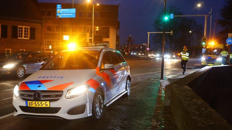 Ook de politie was paraat (foto: Bart Meesters/Meesters Multi Media/SQ Vision Mediaprodukties).