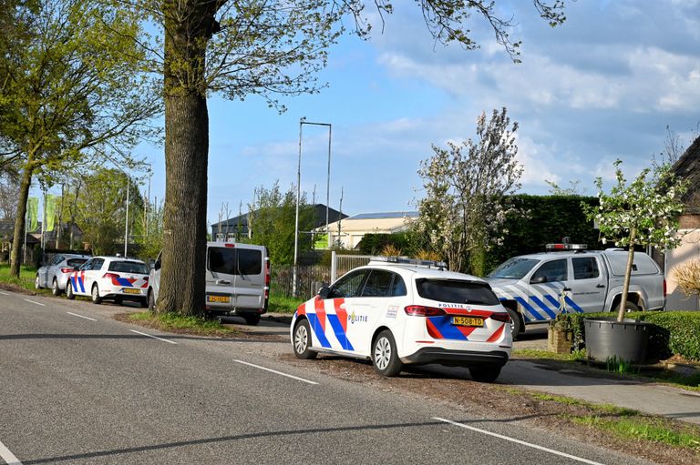 Er werden veel wagens ingezet.